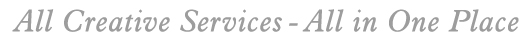All creative services all in one place. Come search our web site for a freelance creative talent resources